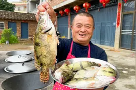 310买6条桂花鱼，阿胖山做红烧鱼块，香辣过瘾配地瓜烧绝了！视频封面