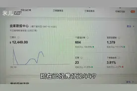 小姐姐做跨境电商运营，618当天加班到凌晨，销售额约达10万元视频封面