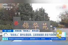 “狗咬人”事件处理结果：王新刚被撤职，多人被问责|第一时间视频封面