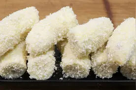 教你脆皮香蕉的家常做法，外皮酥脆内里软糯，小孩隔三差五就想吃