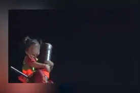 2岁女孩被绑9米高长杆上被迫表演 惊呆游客视频封面