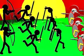 火柴人战争山寨版：攻击特效各方面我觉得做的还是不错的