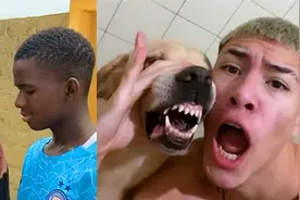 外国搞笑盘点：小哥与狗的疯狂，狗狗都能唱歌了视频封面