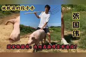 冠军张国伟：为何在巅峰宣布退役？是“真堕落”还是利益熏心？视频封面