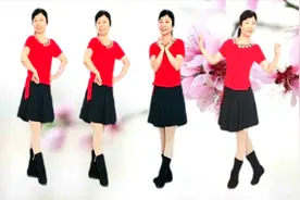 原创《你像三月桃花开》简单欢快单人水兵舞动作分解来啦！！！