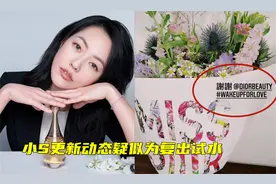 试探性复出？小S风波后首次更新动态，感谢奢侈品牌对她的支持！视频封面