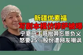 新疆优素福忘恩负义？宁夏马丁哥怒要25%股份，网友：你穷疯了？
