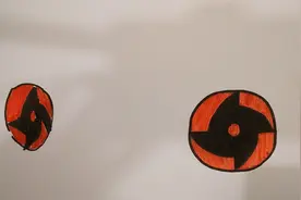 简笔画火影忍者写轮眼，初学者VS大师大