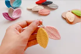 闺蜜信物：一片小叶子的高光时刻！胸针，耳坠，发夹