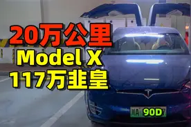 20万公里的韭皇，仍然这么能打，Model X续航测试