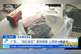 注意了！“网红烟花”易燃易爆，上高铁一律查收|第一时间视频封面
