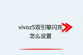 vivoz5双引擎闪充怎么设置