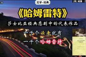 莎士比亚《哈姆雷特》：一千个读者就有一千个哈姆雷特。文学经典视频封面