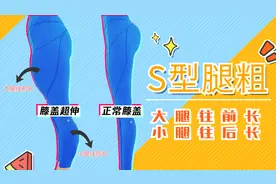 大腿向前突小腿肚子向后突，这类腿粗先练这动作，坚持三周有改善视频封面