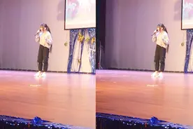  中学生现场翻唱《倒数》，一开口就是王者，赢来阵阵掌声