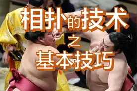 相扑技术含量高，与胖子斗殴是两回事！相扑的技术之基本技巧视频封面