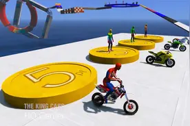 蜘蛛侠超酷的摩托车来到迪士尼儿童汽车城，还有水上乐园太好玩了视频封面