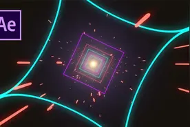 【AE教程】stardust粒子穿梭隧道动画制作