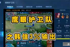韩信一局游戏只打了3%的伤害？“鹰眼护卫队”之各种奇葩举报视频视频封面