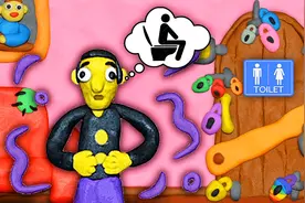 12把锁 科学怪人给实验体喝了毒泻药后给厕所上了12把锁 小熙解说