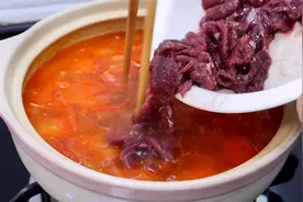 广式生滚牛肉汤，原来汤香肉嫩有诀窍，做法好简单，我连吃3大碗视频封面