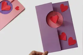 创意【旋转爱心】母亲节手工DIY制作礼物贺卡教程，简单又漂亮视频封面