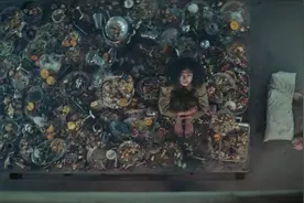 影视：特制监狱有333层，每天用升降梯送食物，越往下景象越可怕