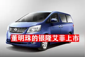 董明珠的银隆艾菲上市，售价30万！这款车把自己脸都打肿了视频封面