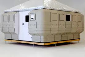 便携式移动户外房屋！3×3米，1个人2小时就能组装，帐篷可以扔了