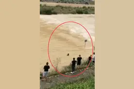 已致1死1失踪！湖北一水库开闸泄洪，多人下河捞鱼被冲走视频封面