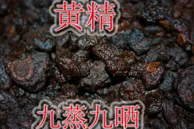 山货野生黄精九蒸九晒，分享制作过程与技巧，大家怎样来食用？