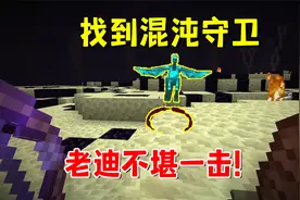 我的世界龙之进化67：找到混沌守卫，我的无敌效果不堪一击