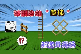 迷你世界：被删除的“爬梯”会永远消失，新道具绳梯它会代替爬梯视频封面