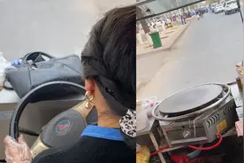 女生路边买烤冷面，结果成了“逃犯”，网友：来时好好的回不去了视频封面