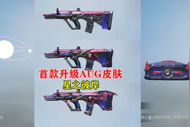 下款军需皮肤竟是升级枪AUG，这淘汰播报太奇怪了！