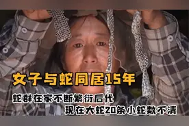黑龙江一女子与蛇同居15年，为何蛇群从不咬她，蛇真的通人性吗视频封面