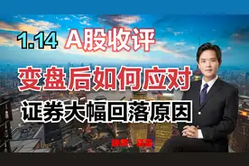 1.14 A股收评：变盘后如何应对，证券调整是何原因，详细解读视频封面