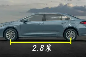 丰田卡罗拉也要加长，轴距增至2米8变准B级车，或14万起售！