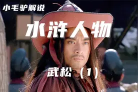 水浒传人物解说-武松（1）三大爱好：好面子，好喝酒，好打架！视频封面