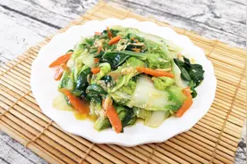 快菜的家庭做法，简单方便还下饭，一大盘都不够吃