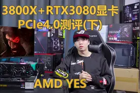 RTX3080显卡搭配PCIe4.0与PCIe3.0的主板性能测试结果！视频封面