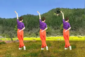 最近超火流行舞《镜子》64步背面示范，附分解教学