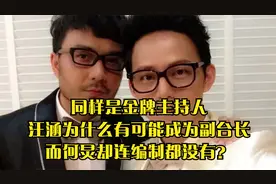 汪涵为啥有可能成为副台长，而何炅却连编制都没有？