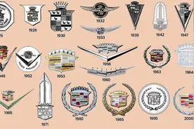 诞生至今换了38次车标，谈凯迪拉克车标的演变