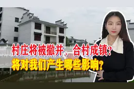 中央一号文件公布，农村村庄将被撤并、合村成镇？什么情况？