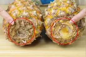 菠萝甜不甜？看一眼这里就明白，一挑一个准，老果农的方法真好用视频封面