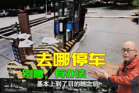 开车进城找不到地方停车，喵哥教你一招，甚至还能找到免费停车场视频封面