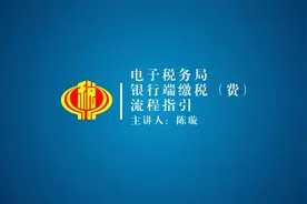 电子税务局银行端缴税（费）流程指引