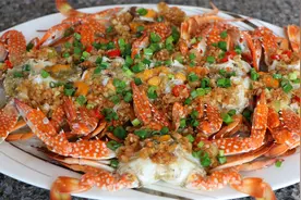 螃蟹这种做法确实好吃，鲜香肥美，开胃又下饭，做法简单