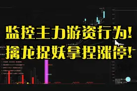监控主力游资行为!擒龙捉妖拿捏涨停!视频封面